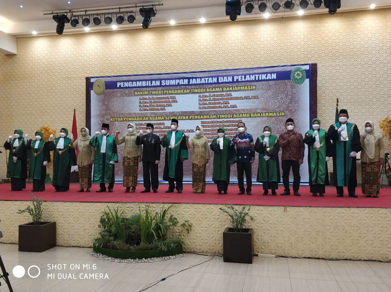 pelantikan ketua maya